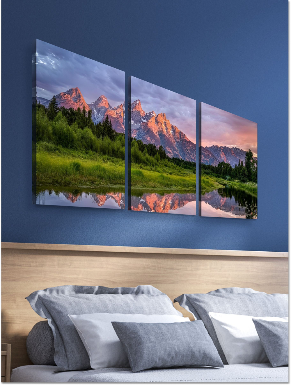 Картина Источник жизни модульная 50x70см 3шт.