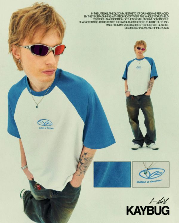Футболка Kaybug Blue - фото 4
