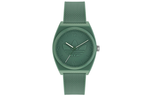Adidas Originals STREET Wrist Watch Quartz Movement Resin Strap 38mm Green Dial Men"s Watches 50m Water Resistant