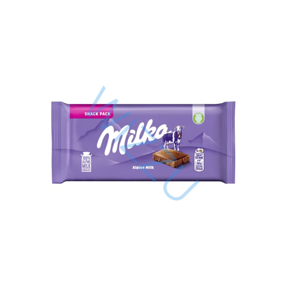 Шоколад Милка Альпийское молоко 45г