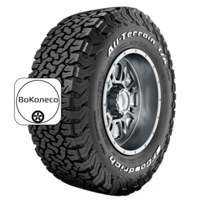 LT265/70R16 121/118S LRE All Terrain T/A KO2 TL RWL BFGoodrich