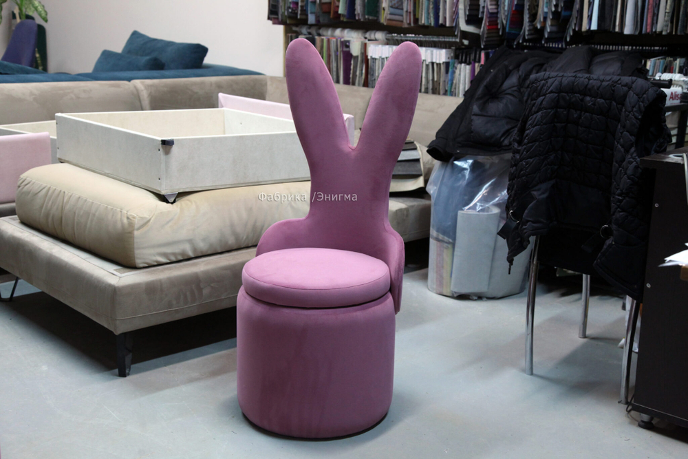 Пуф «Bunny» розовый