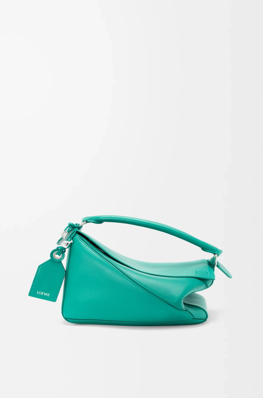 Loewe Маленькая сумка натуральной кожи, аквамариновый