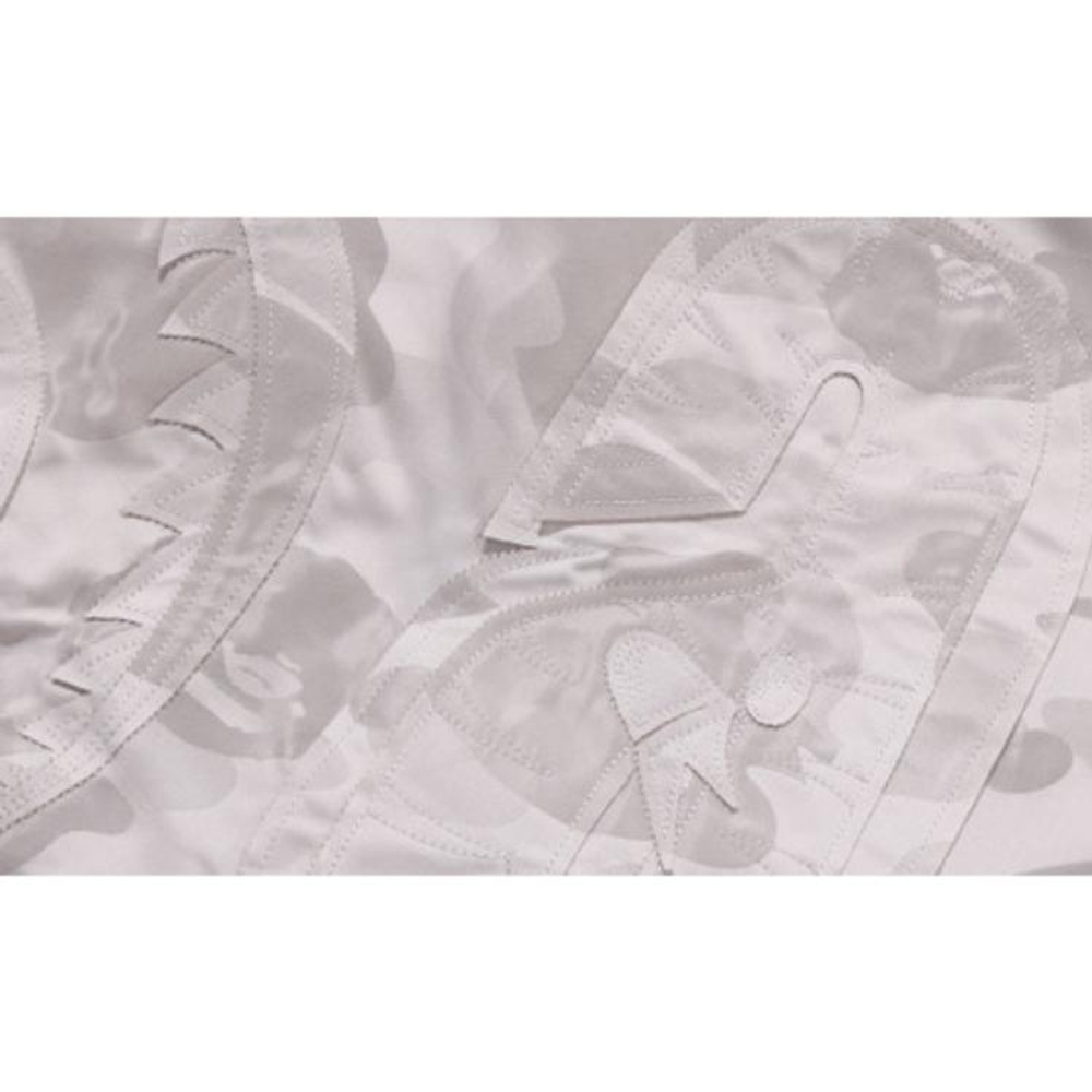 A Bathing Ape Solid Camo Shark Full Zip Куртка серый