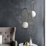 Подвесной светильник Imperiumloft Matthew Mccormick Hoop Бронза Mila Pendant 181904-22