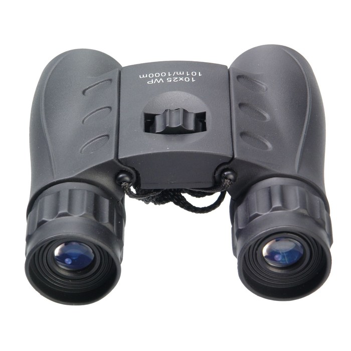 Бинокль Veber 10x25 WP черный