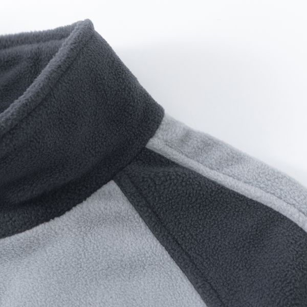 Толстовка Turbo fleece Zip серая - фото 3