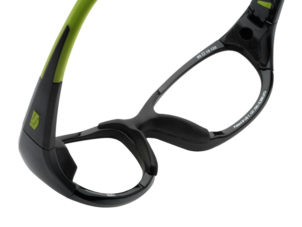 Спортивные очки с диоптриями Rec Specs / Challenger / Matte Black Lime