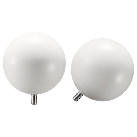 IKEA VÄSENTLIG  (ИКЕА ВЭСЕНТЛИГ)  -  Наконечники, 1 пара - белый