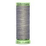 Нитки отделочные Gutermann Top Stitch 30 (30 метров), 5 кат. | 493 пепельно-серый