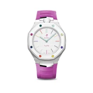 Корпус для часов POP-Swatch x AP - Голубой и Фиолетовый - Комплект из 2 ремешков