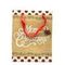Hədiyyəlik paket yeni il Laplandia zər ilə 23*18*8sm 67134