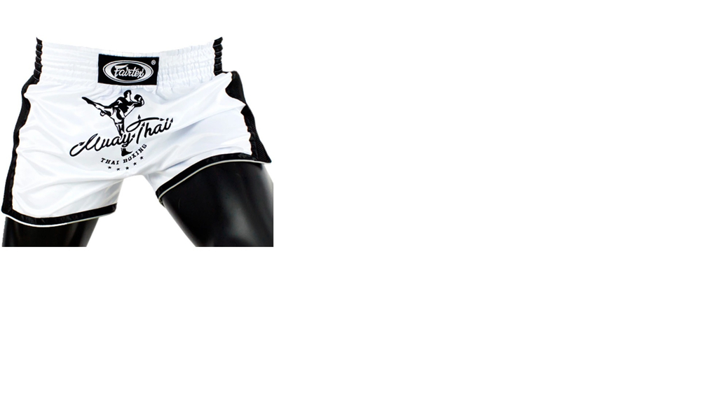 Шорты Fairtex Muay Thai Shorts BS1707 White
