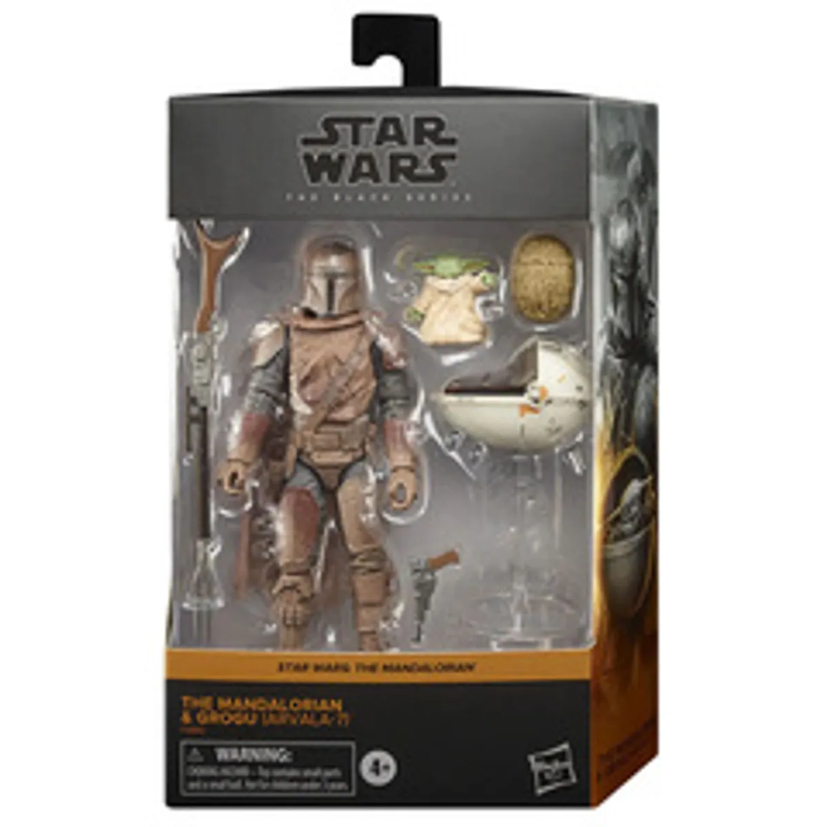 Фигурка. Star Wars The Black Series: The Mandalorian and Grogu (Arvala-7)