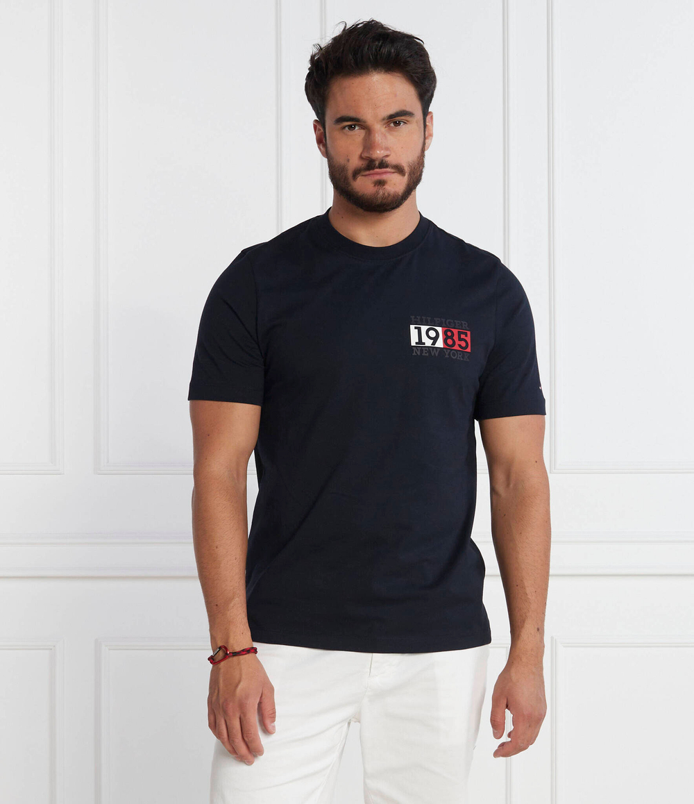 Футболка NEW YORK FLAG TEE Tommy Hilfiger - темно-синий(MW0MW32597)