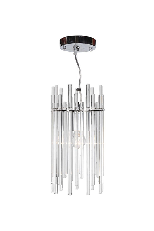 Светильник Garda Decor из прозрачного стекла (хром) K2KR1137P-1S