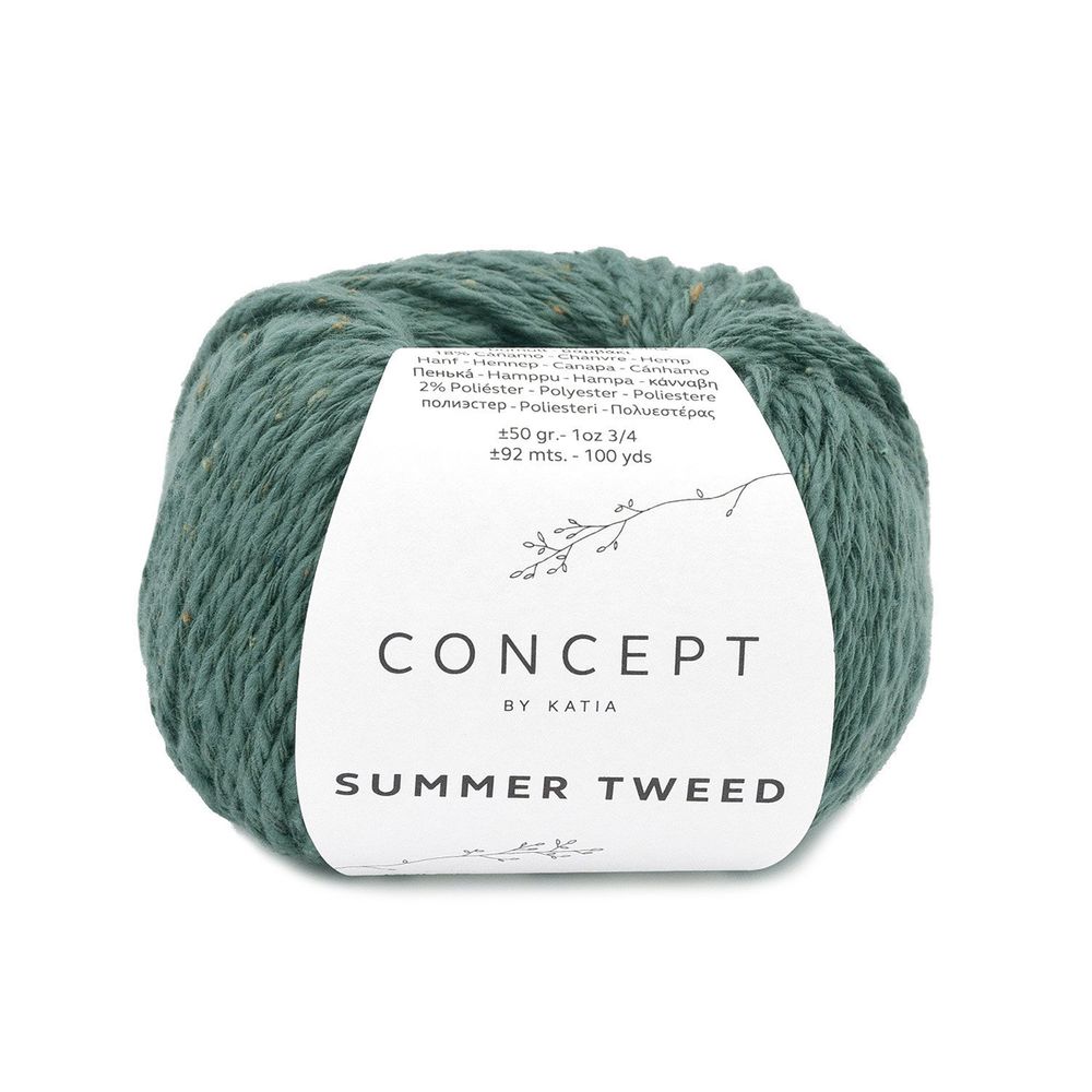 Пряжа Katia (Катя) Summer Tweed / уп.10 мот. по 50 г, 92 м, 1324.68 Пряжа Katia (Катя) Summer Tweed / уп.10 мот. по 50 г, 92 м, 1324.68