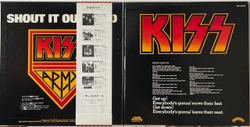 Винтажная виниловая пластинка LP Kiss Destroyer (Japan 1976) (Obi)