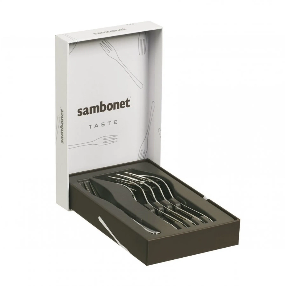 Sambonet Набор из 6 вилок Taste из нержавеющей стали. 52553A55