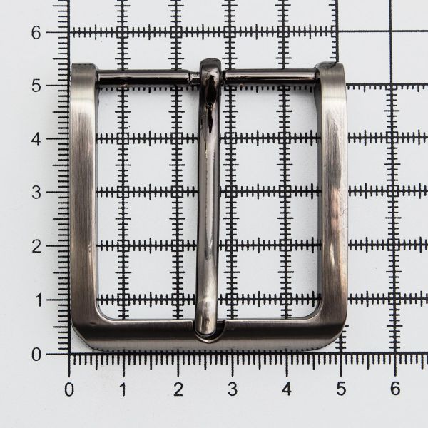 Пряжка ременная металл 40.0 мм (внешн. 50х55 мм), T.Nickel, 3 шт