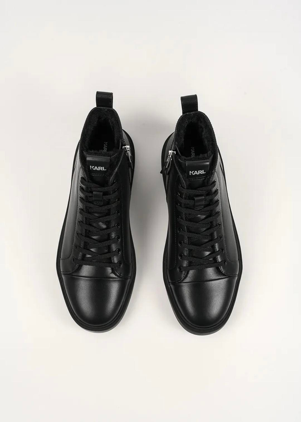 Кеды LAGERFELD 855013 черные высокие