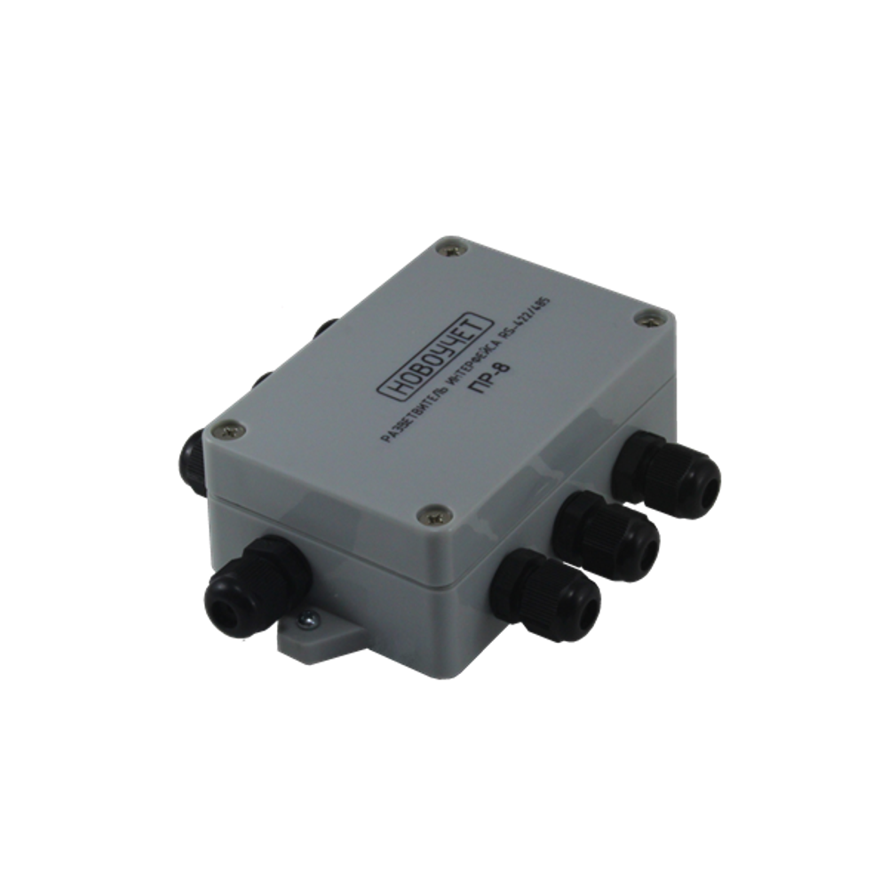 Разветвитель интерфейса RS-422/485 ПР-8 IP65 (исполнение 2) WS2-R-0805.1