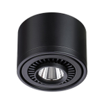 358812 OVER NT21 151 черный Накладной светодиодный светильник IP20 LED 9W 770Лм 4000K 220V GESSO