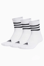 Носки adidas 3S Cushioned 3 Pairs - белый