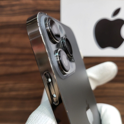 Корпус для iPhone XR в стиле iPhone 14Pro (цвет: Black - космический чёрный)