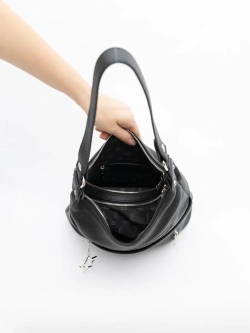 Сумка через плечо шоппер натуральная кожа