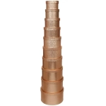 Коробка подарочная «Glow» 19,8*10,8 см, Rose gold