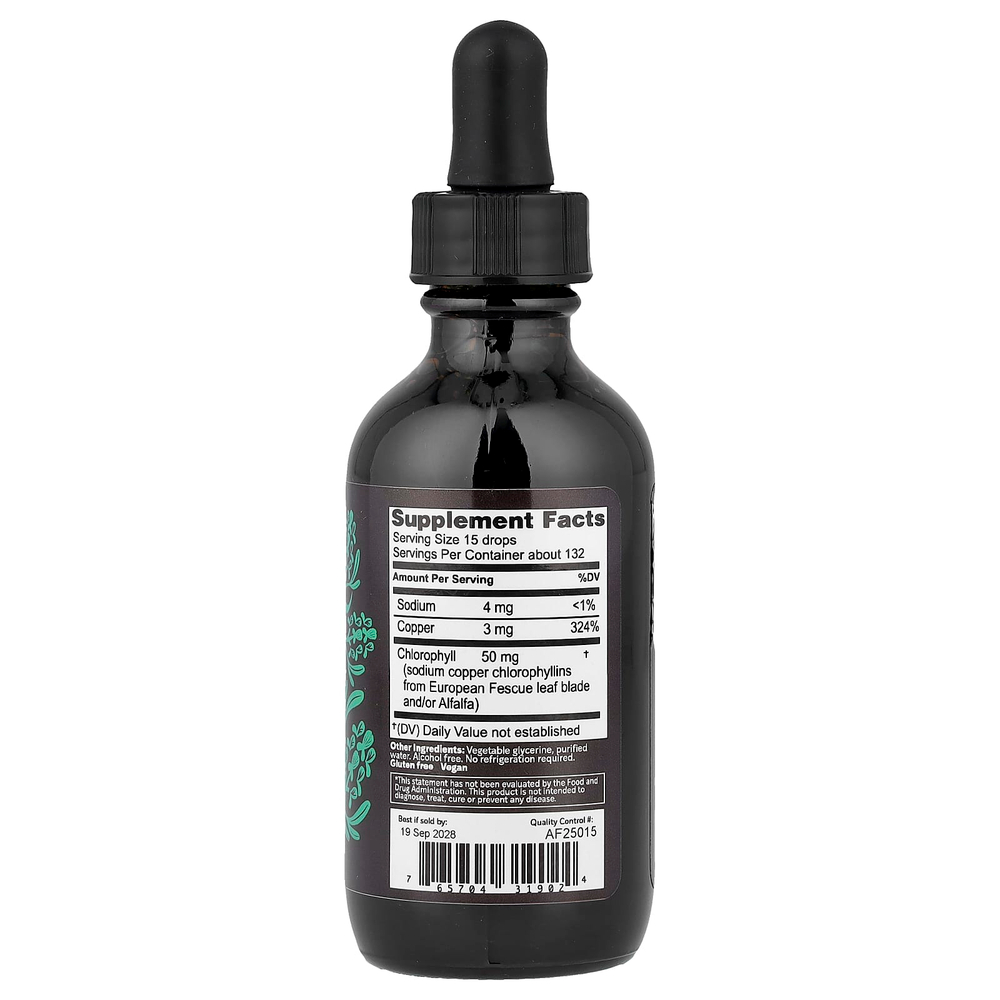 Herbs Etc., ChlorOxygen®, оригинальный вкус, без спирта, 59 мл (2 жидк. унции)