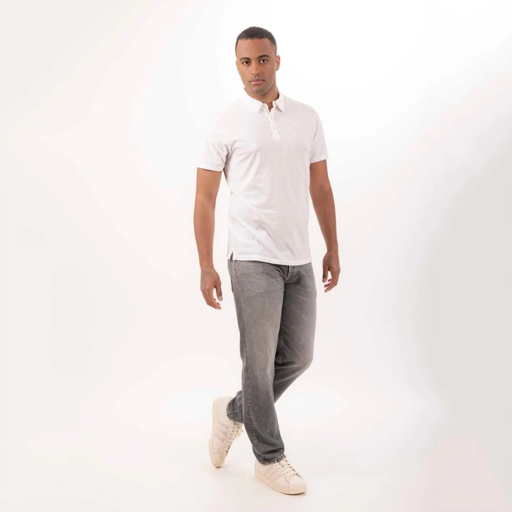 Поло однотонное Bowery NYC Optic White