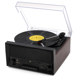RITMIX LP-400B Проигрыватель винила Коричневое дерево