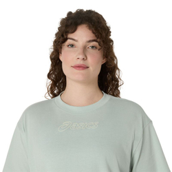 Женская футболка Asics Logo — lichen rock