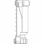 Сухой сифон CV1/M DN40 мм , Hepvo, Hepworth, (MRNVR40-PB), белый