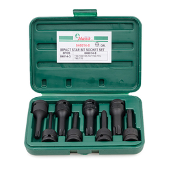 Комплект ударных бит Torx 1/2" Hans, 846014-8