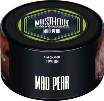 Табак для кальяна Must Have Undercoal 25г Mad Pear (Груша)