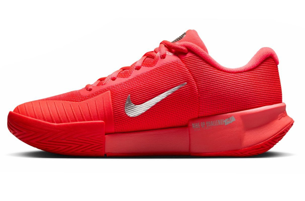 Женские Кроссовки теннисные Nike Zoom GP Challenge Pro HC Premium - bright crimson/metallic silver