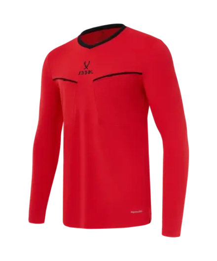 Лонгслив судейский JOGEL DIVISION PerFormDRY Referee LS Tee 2.0, красный
