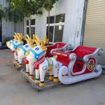 Прокатный аттракцион «Королевская карета» Электромобиль