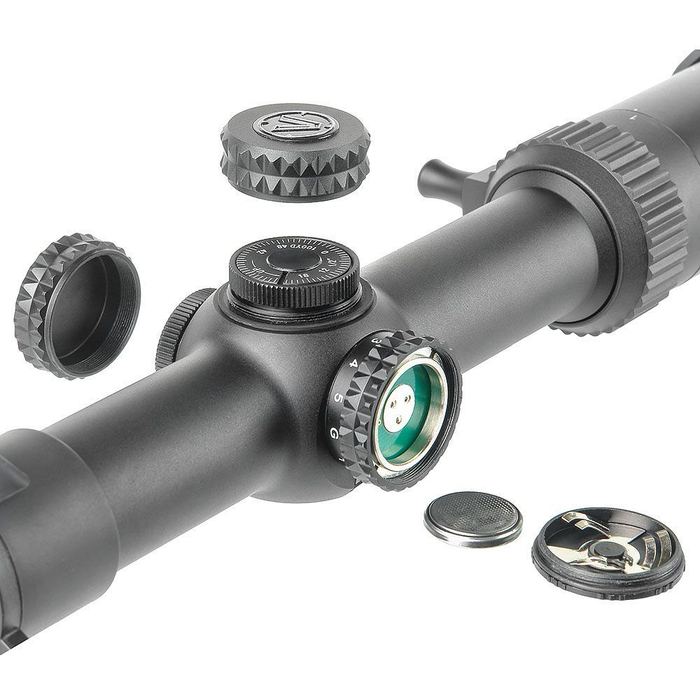 Прицел Veber Wolf 1-6x24 GB FD Загонник