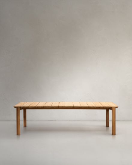 Стол Icaro из массива тикового дерева, 220 x 102 см Испания La Forma