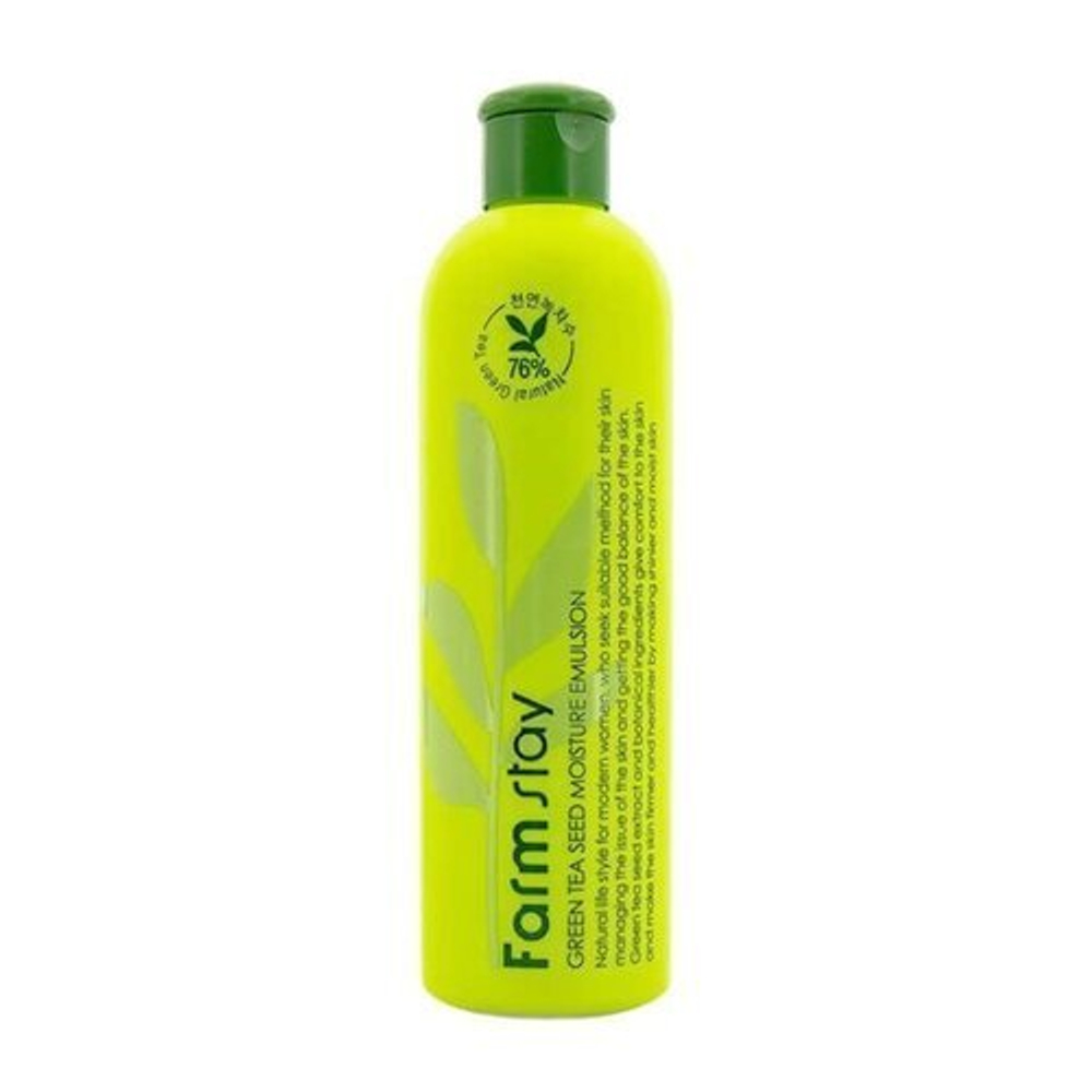 FarmStay Эмульсия увлажняющая с семенами зеленого чая - Green tea seed moisture emulsion, 300мл
