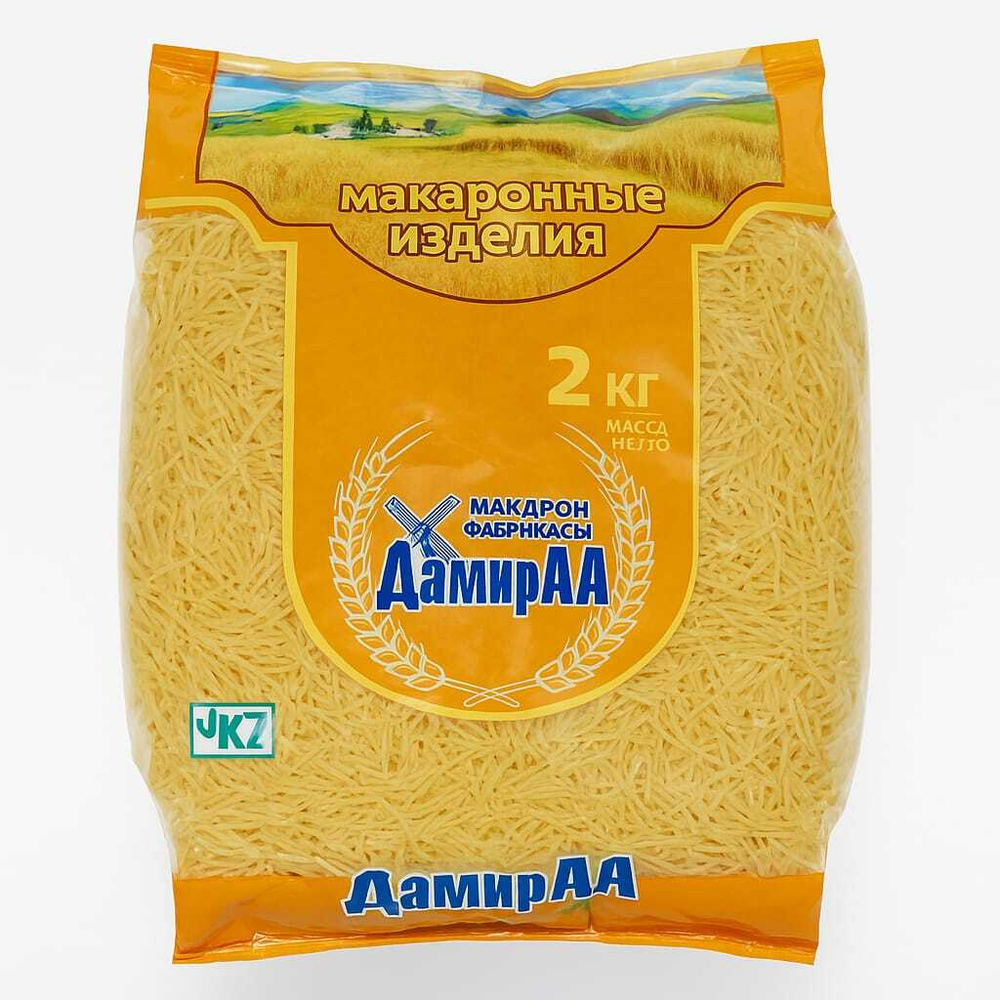 Макароны Дамир АА особые соломка 2 кг