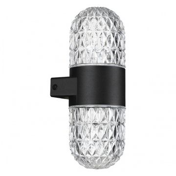 Уличный настенный светодиодный светильник 14W 4000К 359296 чёрный Estima Novotech