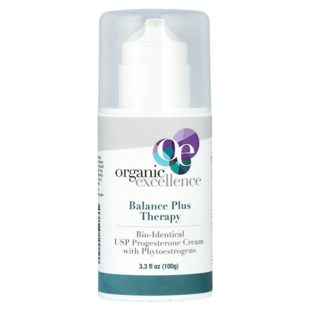 Organic Excellence, Balance Plus Therapy, крем с прогестероном 100 гр.