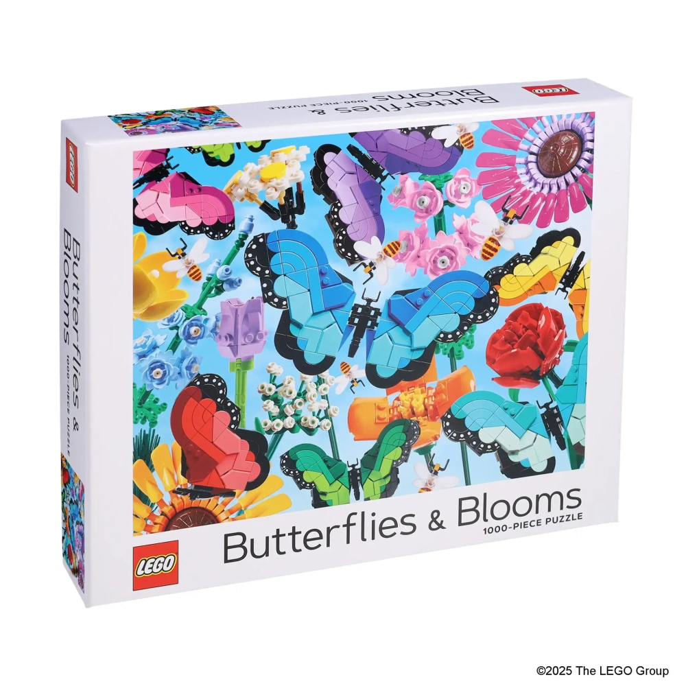 Конструктор LEGO 5009302 Пазл Бабочки и цветы из 1000 частей