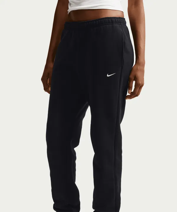 Брюки спортивные женские NIKE W NK STDO FLC MW MR STD CF PNT