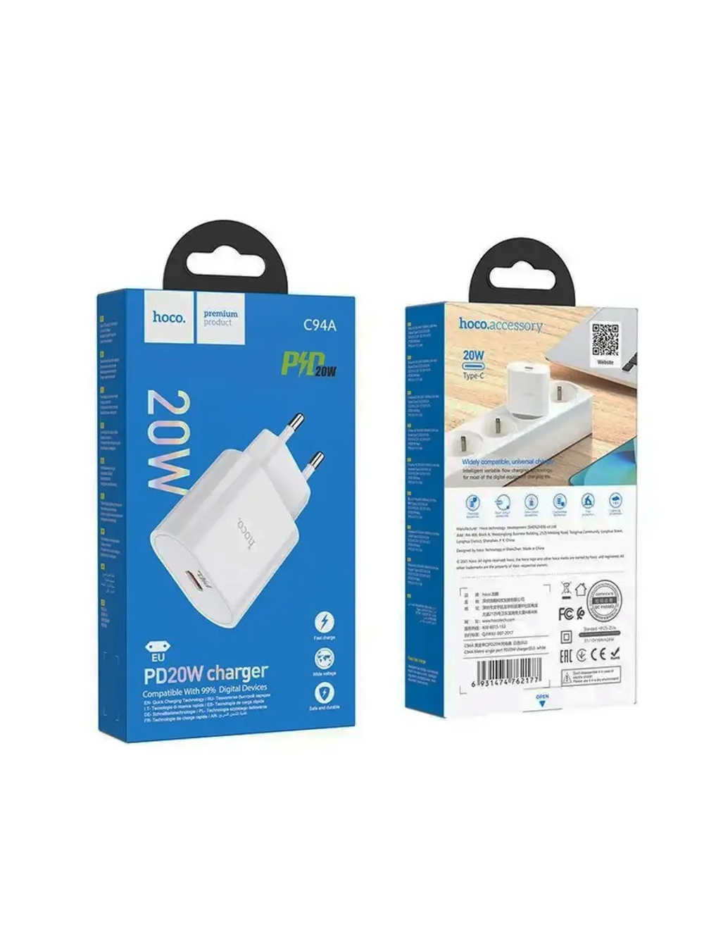 Сетевое зарядное устройство C94A 20W